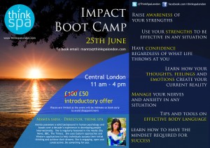 Impact Boot camp - Sat June 25 2011