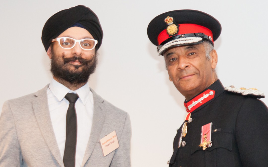 Param Singh, Founding Member of City Sikhs, named ‘Inspirational Individual’ at the London Faith & Belief Community Awards 2018